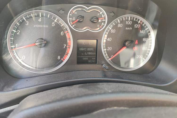 Used Haval H5 Classic 2013 Zhizun Edition 2.0T Manual 4x4 Elite Model Odometer Close Up