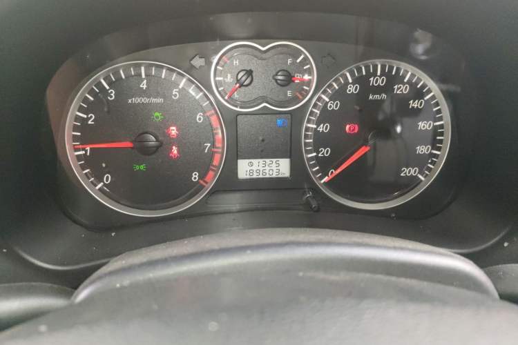 Used Haval H5 Classic 2015 2.0L Manual Two-Wheel Drive Entry-Level Trim Odometer Close Up