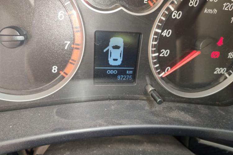 Used Haval H5 Classic 2015 2.0T Manual 4x4 Elite Edition Odometer Close Up