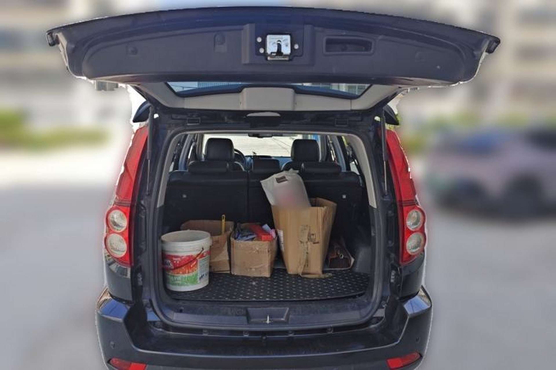 Used Haval H5 Classic 2015 2.0T Manual Two-Wheel Drive Elite Version Trunk