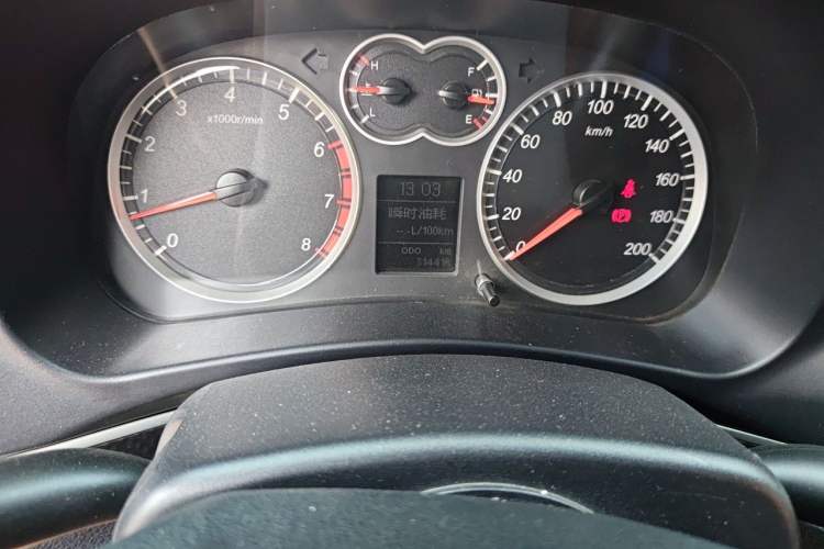 Used Haval H5 Classic 2015 2.0T Manual 4x4 Advanced Trim Odometer Close Up