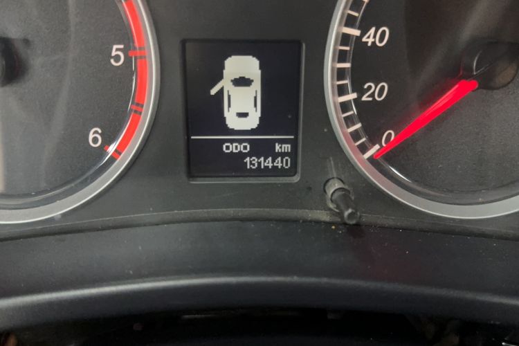 Used Haval H5 Classic 2015 2.0T Diesel Automatic All-Wheel Drive Elite Model Odometer Close Up