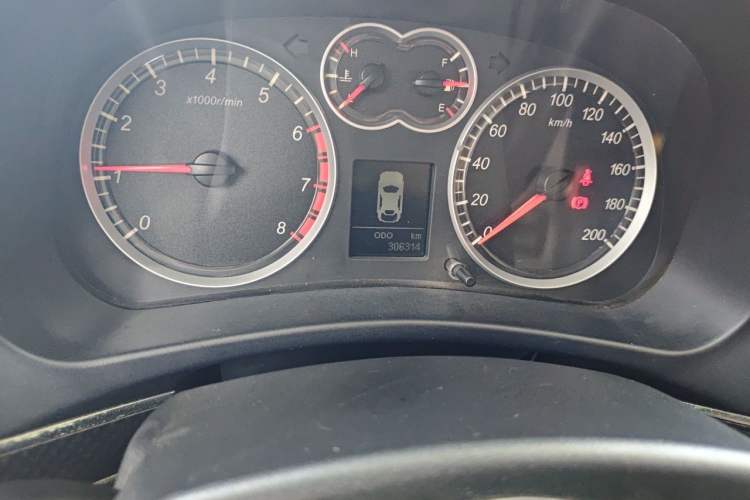 Used Haval H5 Classic 2015 2.0T Manual 4x4 Advanced Trim Odometer Close Up