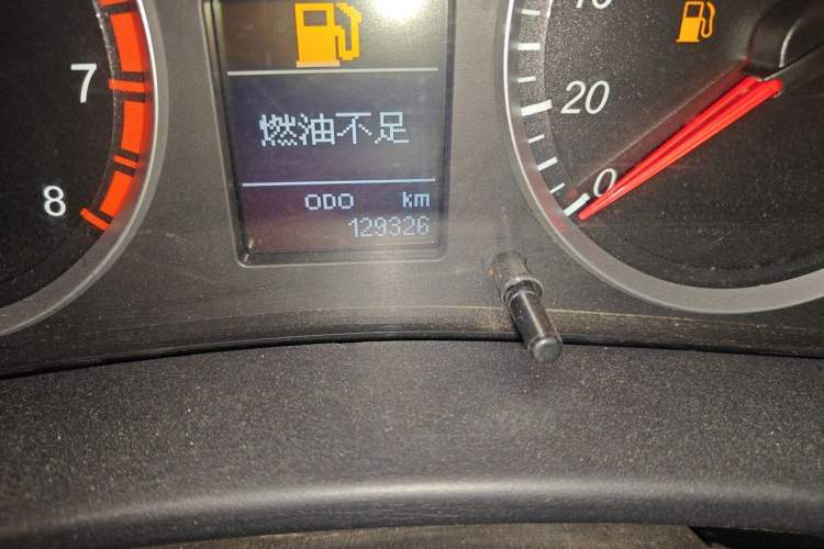 Used Haval H5 Classic 2015 2.0T Manual 4x4 Advanced Trim Odometer Close Up