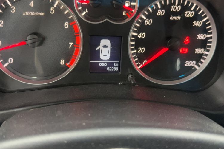 Used Haval H5 Classic 2015 2.0T Manual 4x4 Elite Edition Odometer Close Up