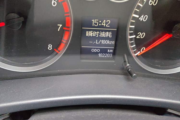 Used Haval H5 Classic 2015 2.0T Manual 4x4 Prestige Version Odometer Close Up