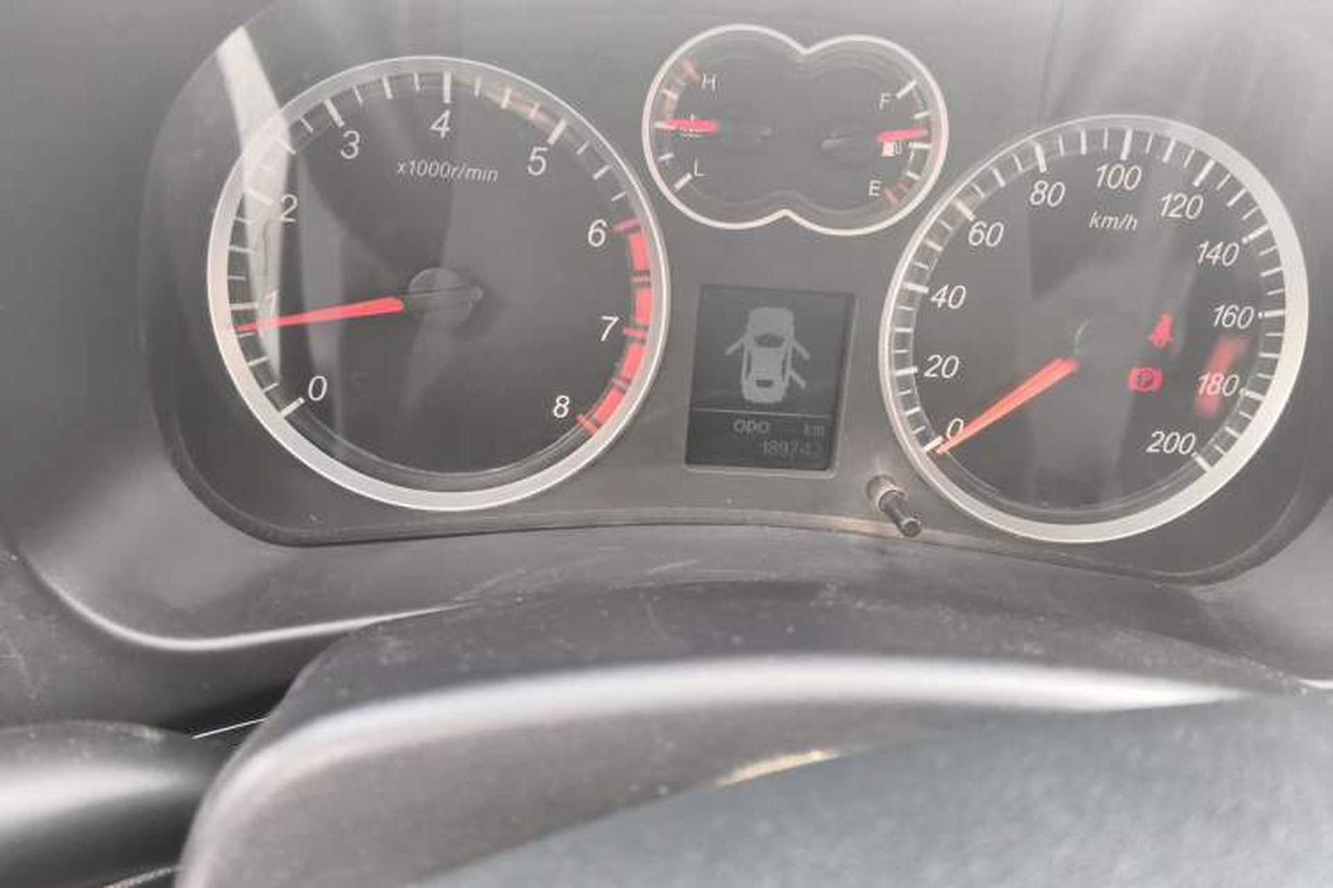 Used Haval H5 Classic 2015 2.0T Manual 4x4 Elite Edition Odometer Close Up