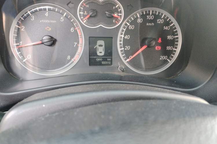 Used Haval H5 Classic 2015 2.0T Manual 4x4 Advanced Trim Odometer Close Up