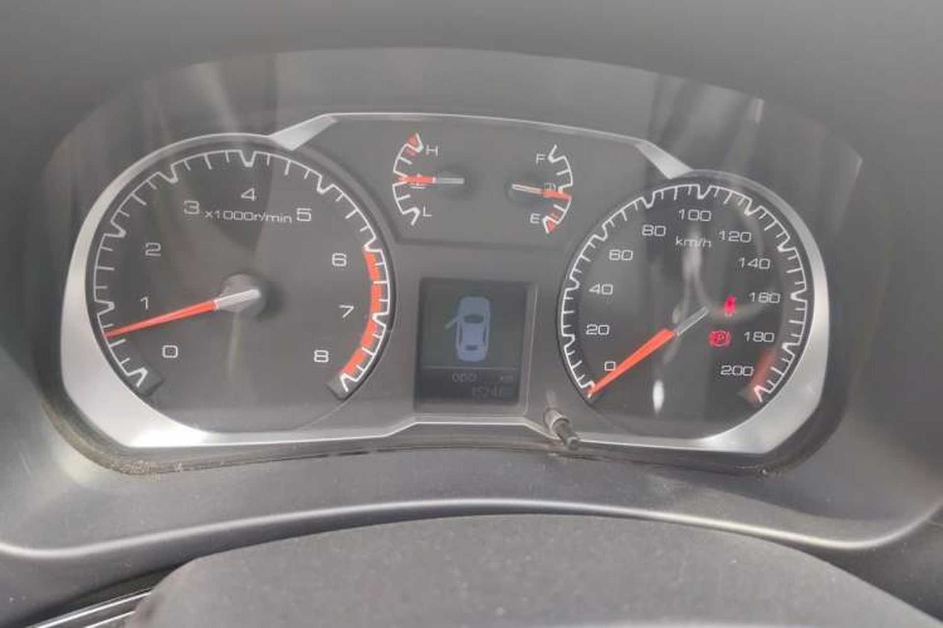 Used Haval H5 Classic 2016 Classic Edition 2.0T Manual 4x4 Prestige Model Odometer Close Up