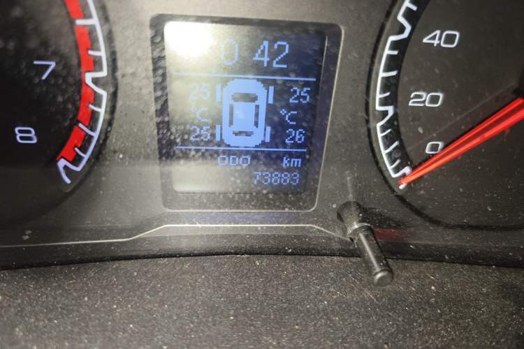 Used Haval H5 Classic 2016 Classic Edition 2.0T Manual 4x4 Prestige Model Odometer Close Up