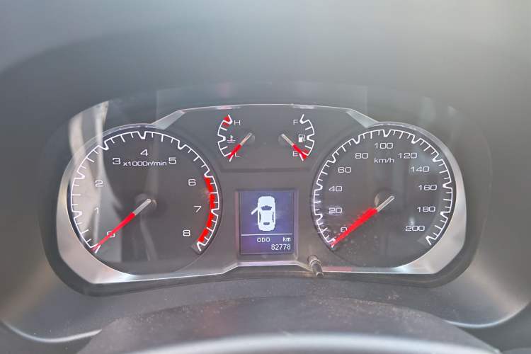 Used Haval H5 Classic 2016 Classic Edition 2.0T Manual 4x4 Prestige Model Odometer Close Up