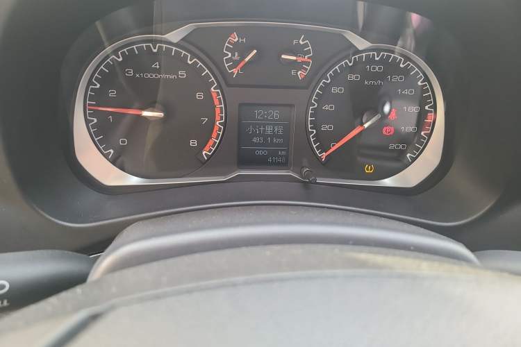 Used Haval H5 Classic 2016 Classic Edition 2.0T Manual 4x4 Prestige Model Odometer Close Up