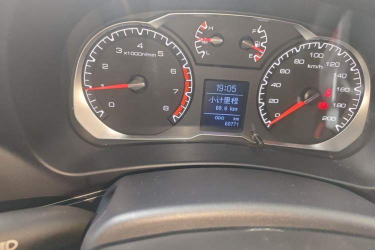 Used Haval H5 Classic 2016 Classic Edition 2.0T Manual 4x4 Prestige Model Odometer Close Up