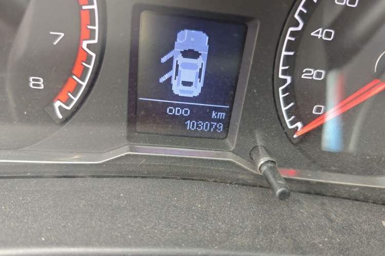 Used Haval H5 Classic 2016 Classic Edition 2.0T Manual 4x4 Elite Model Odometer Close Up