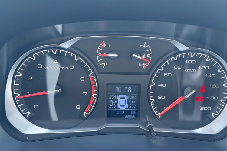 Used Haval H5 Classic 2016 Classic Edition 2.0T Manual 4x4 Prestige Model Odometer Close Up