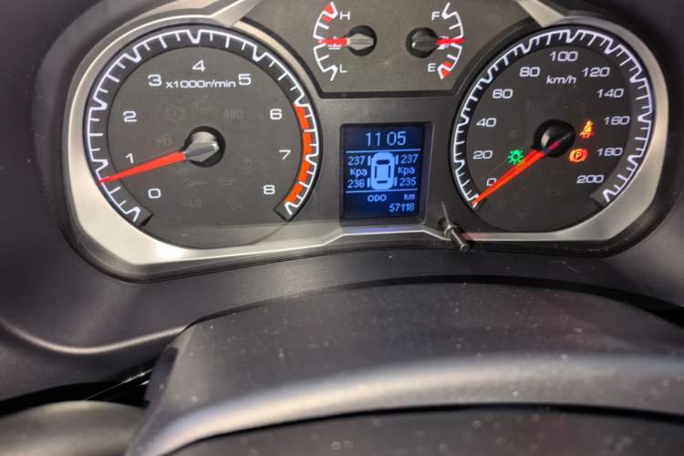 Used Haval H5 Classic 2016 Classic Edition 2.0T Manual 4x4 Prestige Model Odometer Close Up