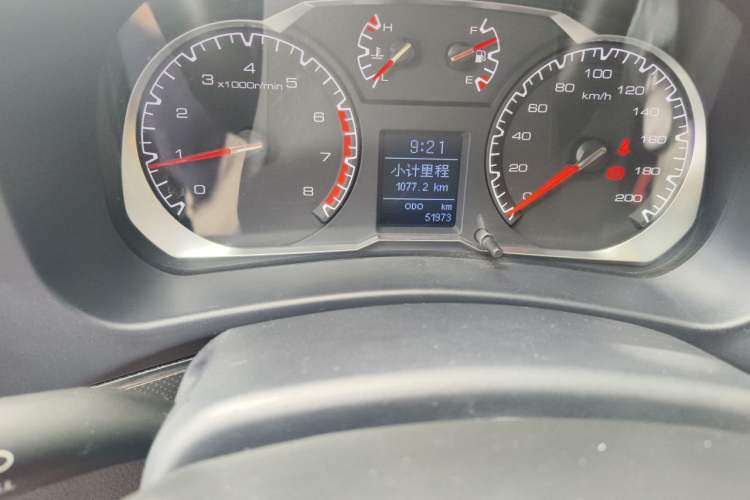 Used Haval H5 Classic 2016 Classic Edition 2.0T Manual 4x4 Prestige Model Odometer Close Up