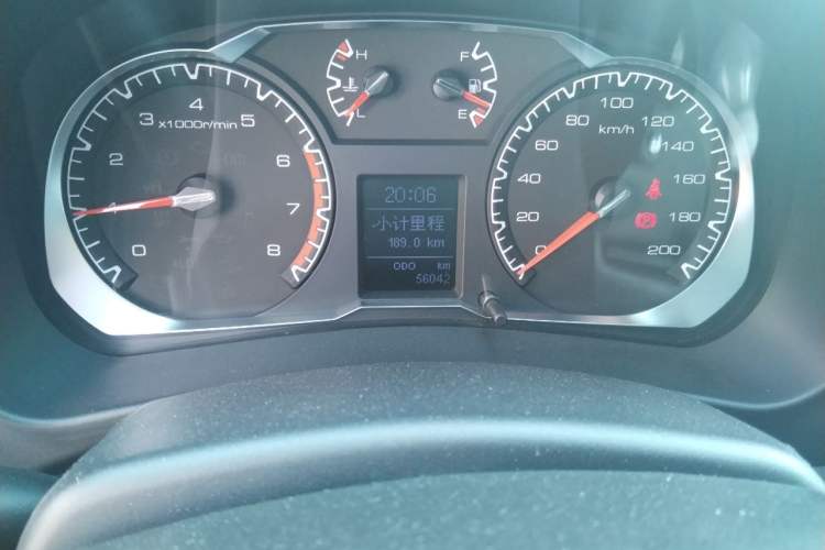 Used Haval H5 Classic 2016 Classic Edition 2.0T Manual 4x4 Prestige Model Odometer Close Up
