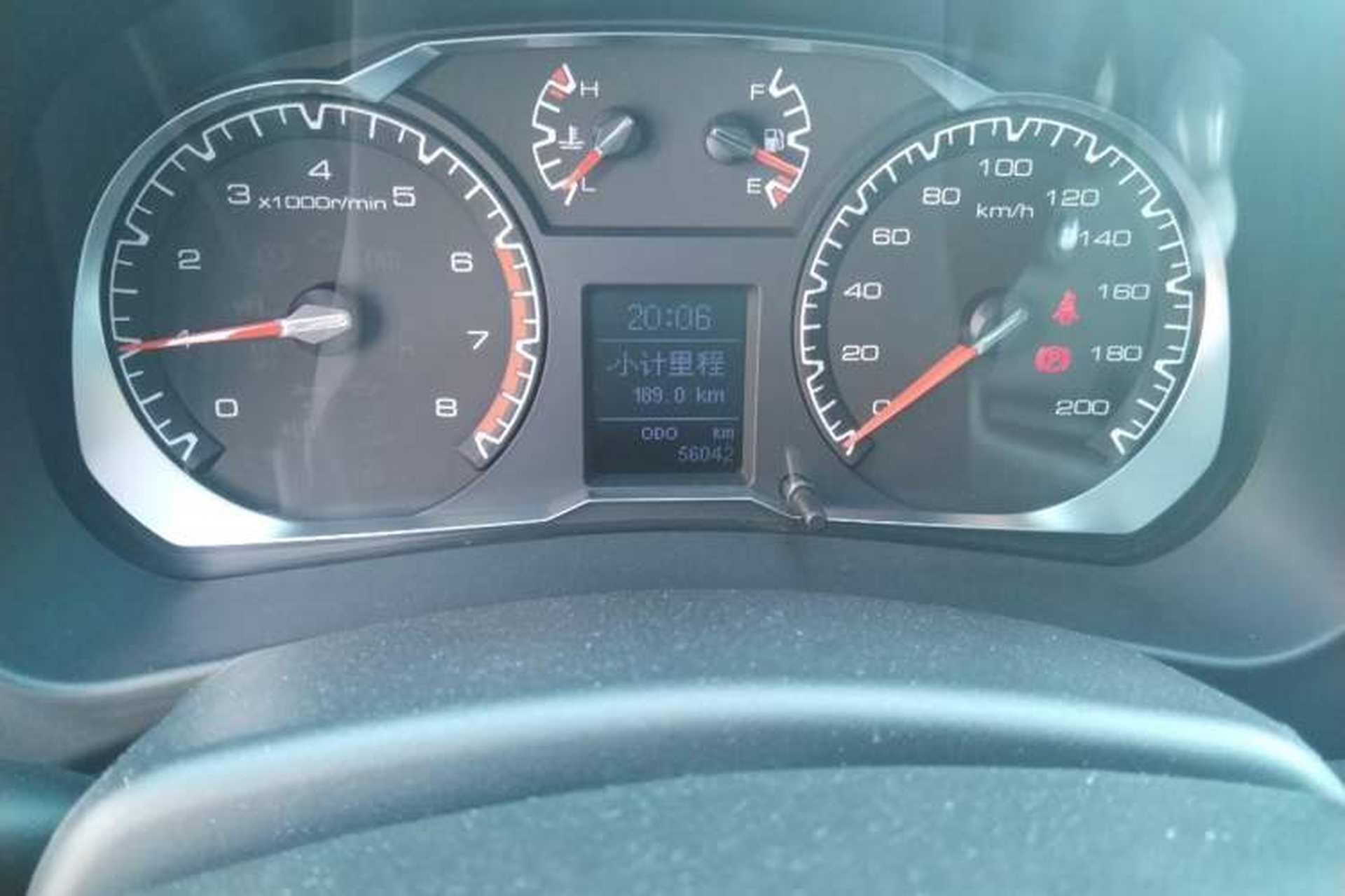 Used Haval H5 Classic 2016 Classic Edition 2.0T Manual 4x4 Prestige Model Odometer Close Up