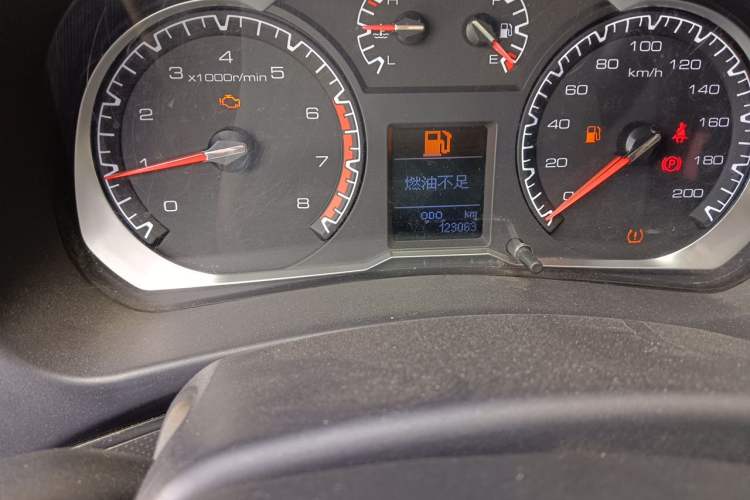 Used Haval H5 Classic 2016 Classic Edition 2.0T Manual 4x4 Prestige Model Odometer Close Up
