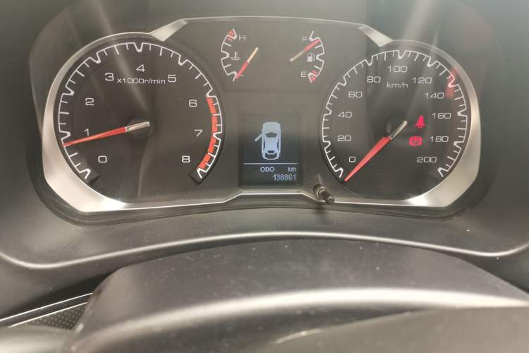 Used Haval H5 Classic 2016 Classic Edition 2.0T Manual 4x4 Elite Model Odometer Close Up