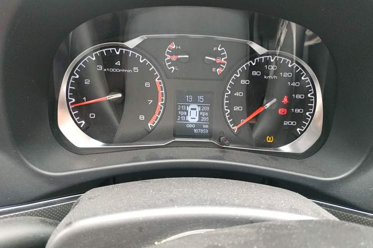 Used Haval H5 Classic 2018 Classic Edition 2.0T Manual 4x4 Elite Model Odometer Close Up