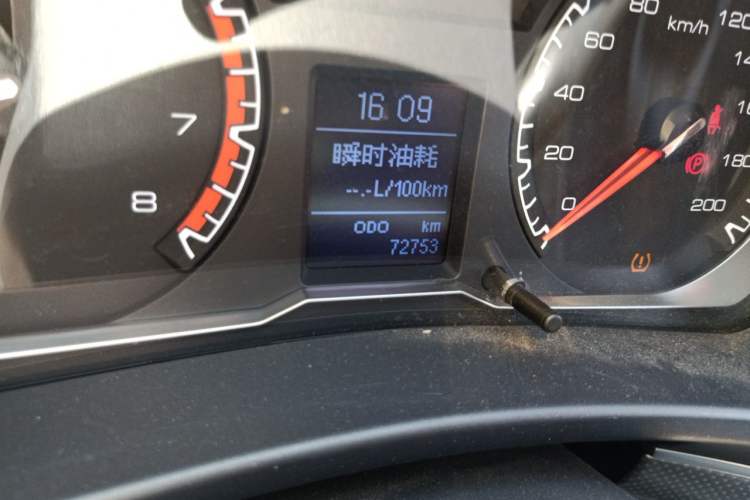 Used Haval H5 Classic 2018 Classic Edition 2.0T Manual 4x4 Prestige Model Odometer Close Up