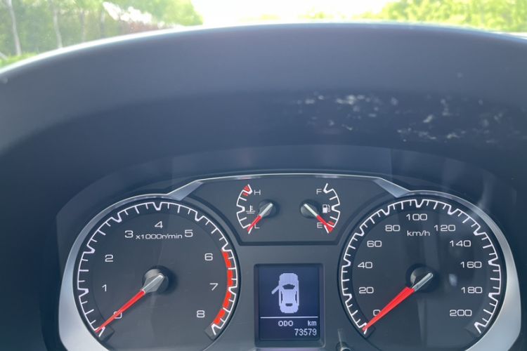 Used Haval H5 Classic 2018 Classic Edition 2.0T Manual 4x4 Prestige Model Odometer Close Up