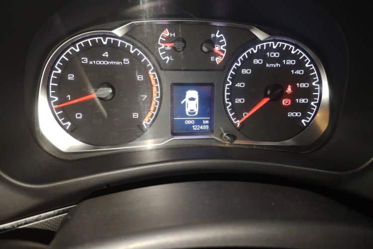 Used Haval H5 Classic 2018 Classic Edition 2.0T Manual 4x4 Progressive Model Odometer Close Up