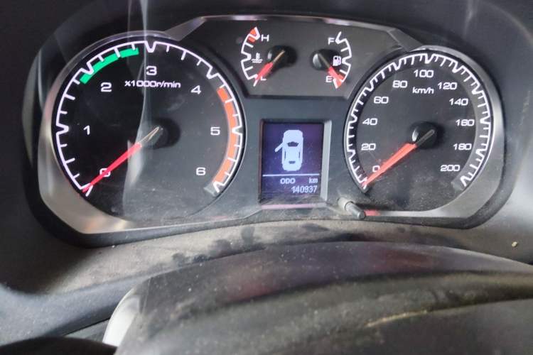 Used Haval H5 Classic 2018 Classic Edition 2.0T Diesel Manual 4x4 Prestige Model Odometer Close Up