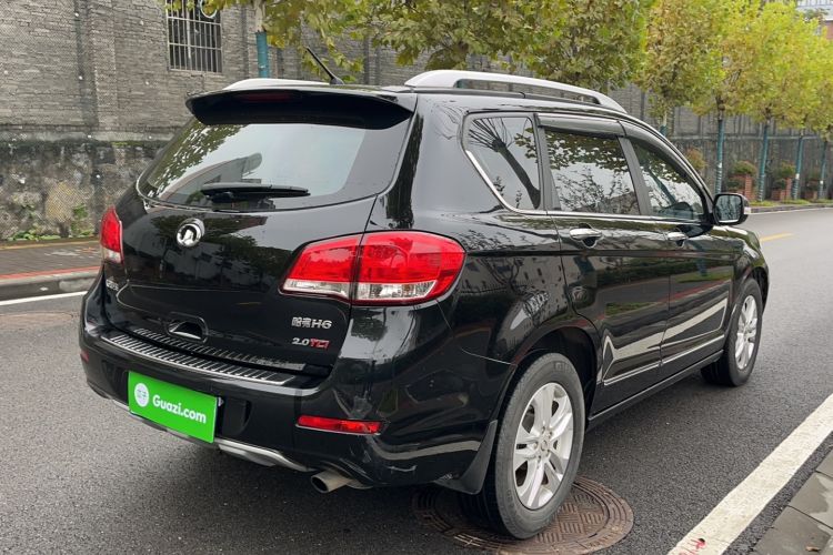 Used Haval H6 2011 Green Silence 2.0T Manual Two-Wheel Drive Elite Model Rear Right 45 Deg
