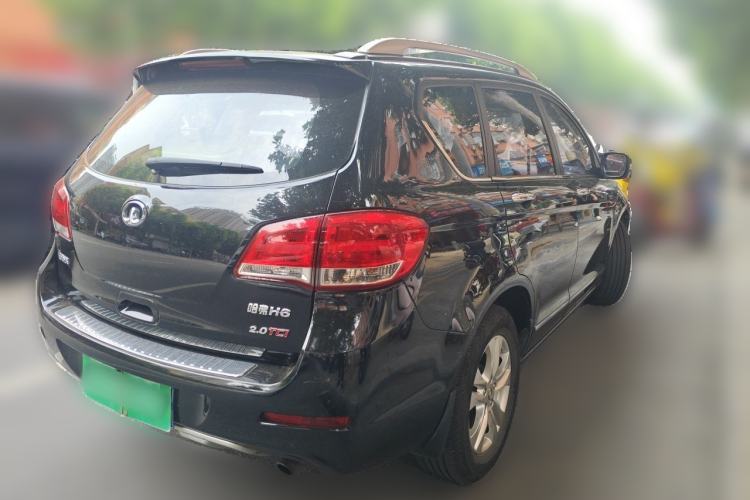 Used Haval H6 2011 Green Silence 2.0T Manual Two-Wheel Drive Elite Model Rear Right 45 Deg