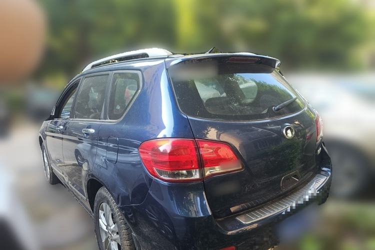 Used Haval H6 2011 2.0L Manual Two-Wheel Drive Urban Version Rear Left 45 Deg