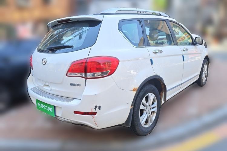 Used Haval H6 2011 2.0L Manual Two-Wheel-Drive Prestige Version Rear Right 45 Deg