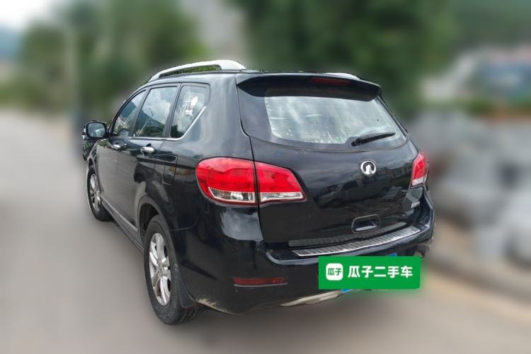 Used Haval H6 2012 2.4L Automatic Two-Wheel Drive Elite Version Rear Left 45 Deg