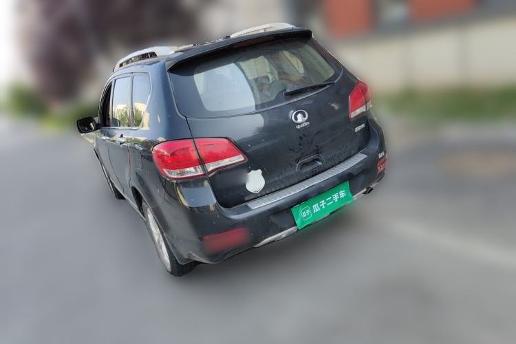 Used Haval H6 2012 2.4L Automatic Two-Wheel Drive Prestige Version Rear Left 45 Deg