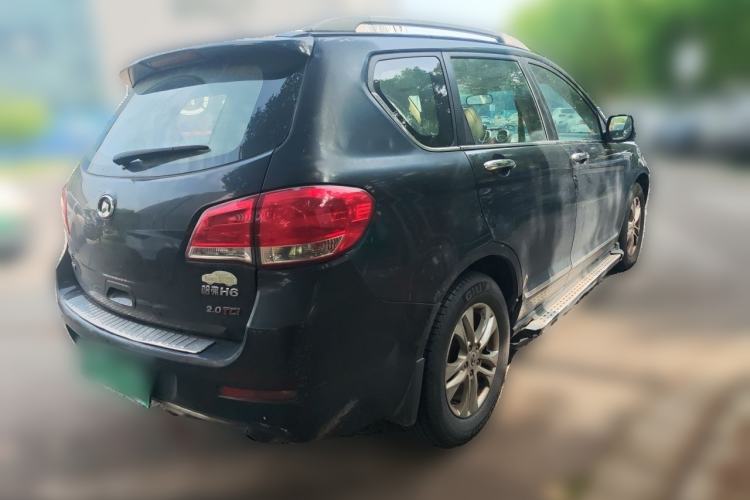Used Haval H6 2012 Green Silence 2.0T Manual 4x4 Elite Model Rear Right 45 Deg