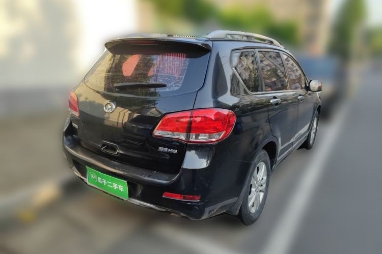 Used Haval H6 2012 2.4L Automatic Two-Wheel Drive Elite Version Rear Right 45 Deg
