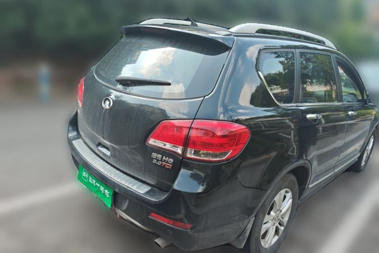 Used Haval H6 2012 Green Silence 2.0T Manual 4x4 Prestige Model Rear Right 45 Deg