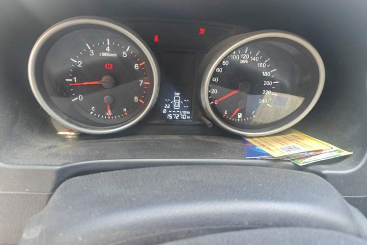Used Haval H6 2012 1.5T Manual Two-Wheel Drive Prestige Version Odometer Close Up