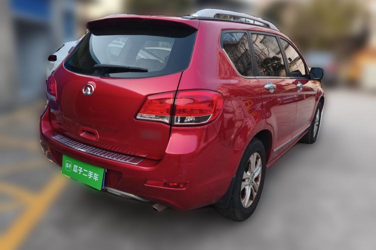Used Haval H6 2012 2.4L Automatic Two-Wheel Drive Prestige Version Rear Right 45 Deg