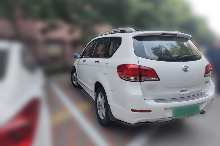 Used Haval H6 2012 2.4L Automatic Two-Wheel Drive Elite Version Rear Left 45 Deg