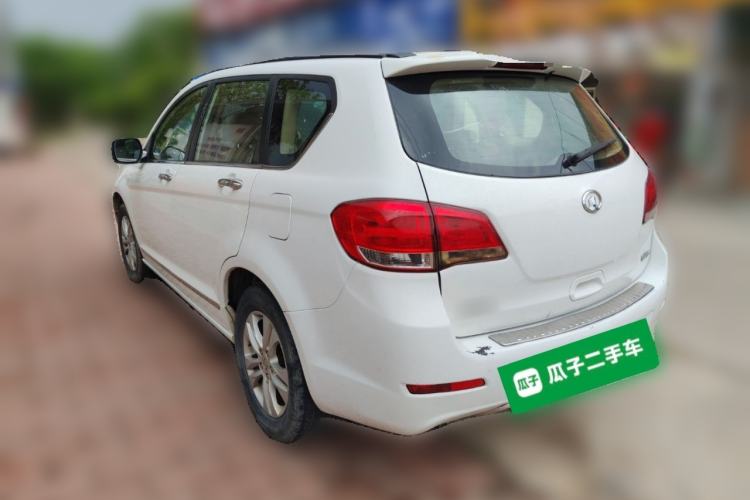Used Haval H6 2012 2.4L Automatic Two-Wheel Drive Elite Version Rear Left 45 Deg