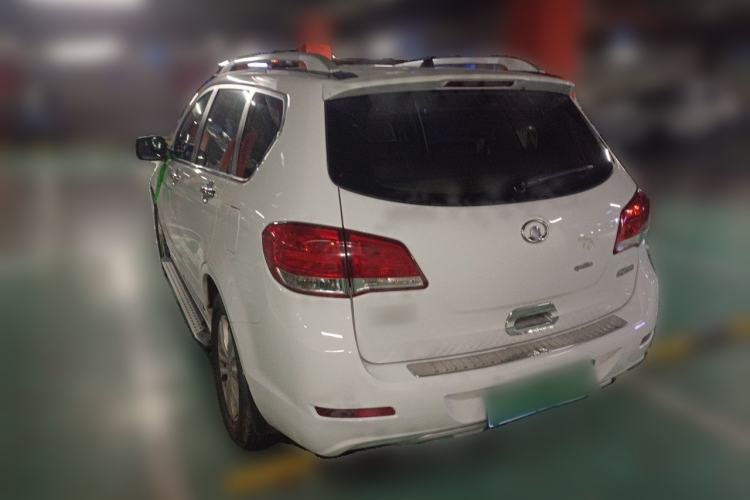 Used Haval H6 2012 2.4L Automatic Two-Wheel Drive Elite Version Rear Left 45 Deg