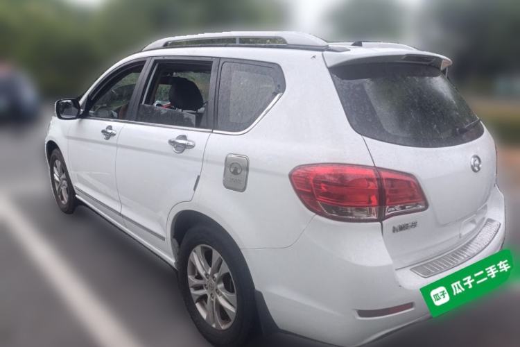 Used Haval H6 2012 2.4L Automatic Two-Wheel Drive Elite Version Rear Left 45 Deg