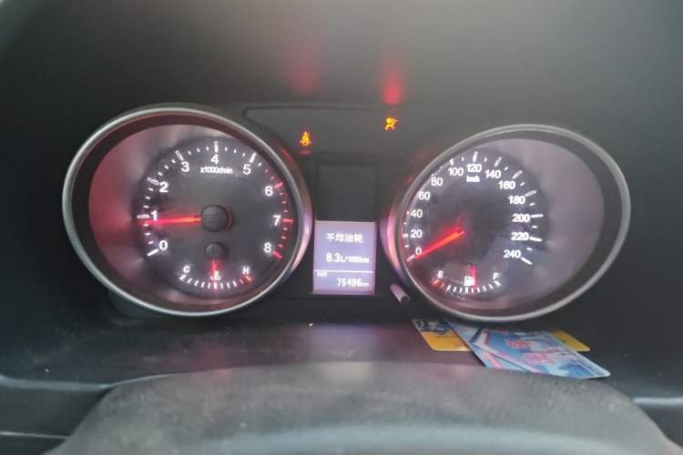 Used Haval H6 2013 Upgraded Model 1.5T Manual Two-Wheel Drive Elite Version Instrument Cluster