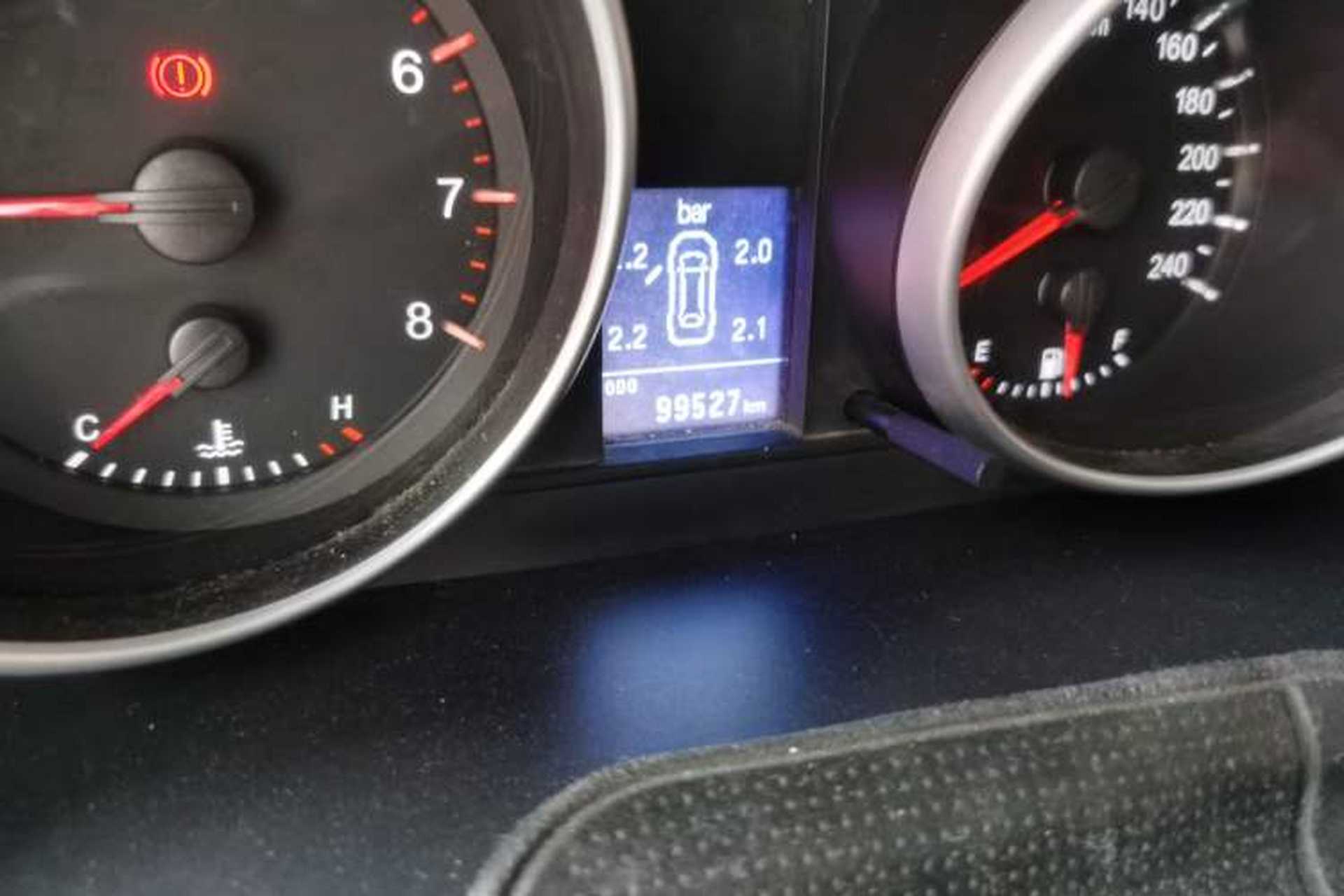 Used Haval H6 2013 Sport Edition 1.5T Manual 4x4 Elite Model Odometer Close Up