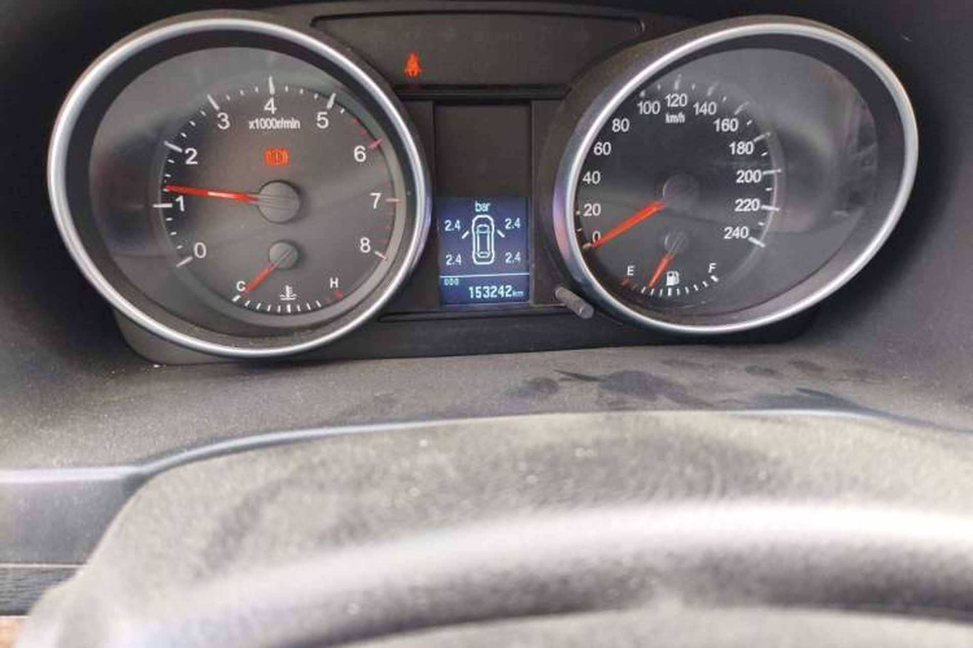 Used Haval H6 2013 Sports Edition 1.5T Manual Two-Wheel Drive Elite Model Odometer Close Up