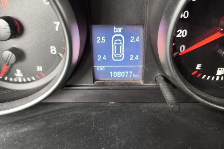 Used Haval H6 2013 Upgraded Model 1.5T Manual 4x4 Elite Version Odometer Close Up