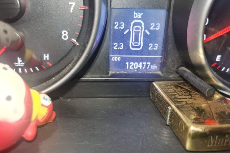 Used Haval H6 2013 Upgraded Model 1.5T Manual Two-Wheel Drive Elite Version Odometer Close Up